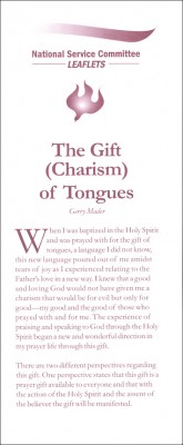 The Gift (Charism) of Tongues
